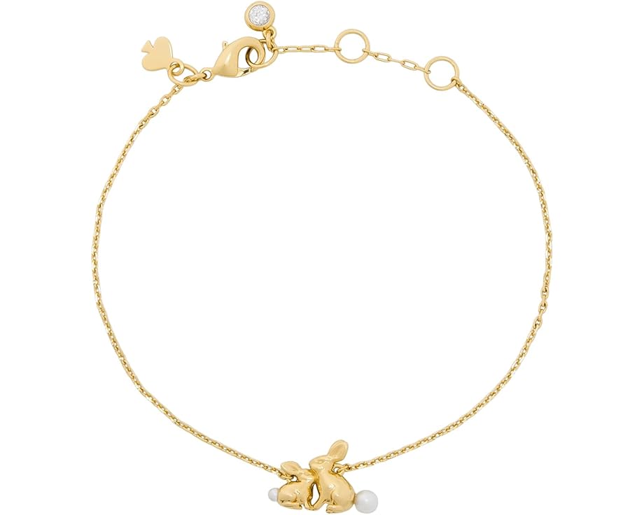 Браслет Love You, Mom Bunny с жемчужным акцентом от Kate Spade New York