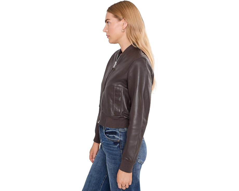 Кожаный бомбер Orten от AllSaints