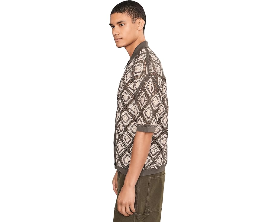Morena Short Sleeve Cardigan от AllSaints трикотажный кардиган с воротником