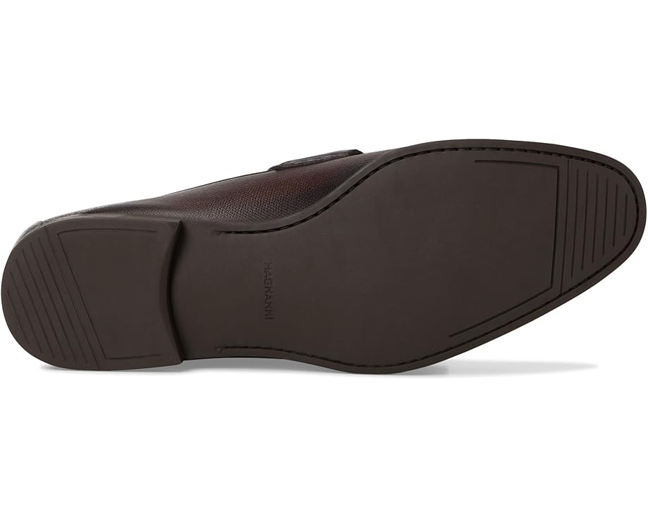 Magnanni Darien лоферы из текстурированной кожи с металлической деталью