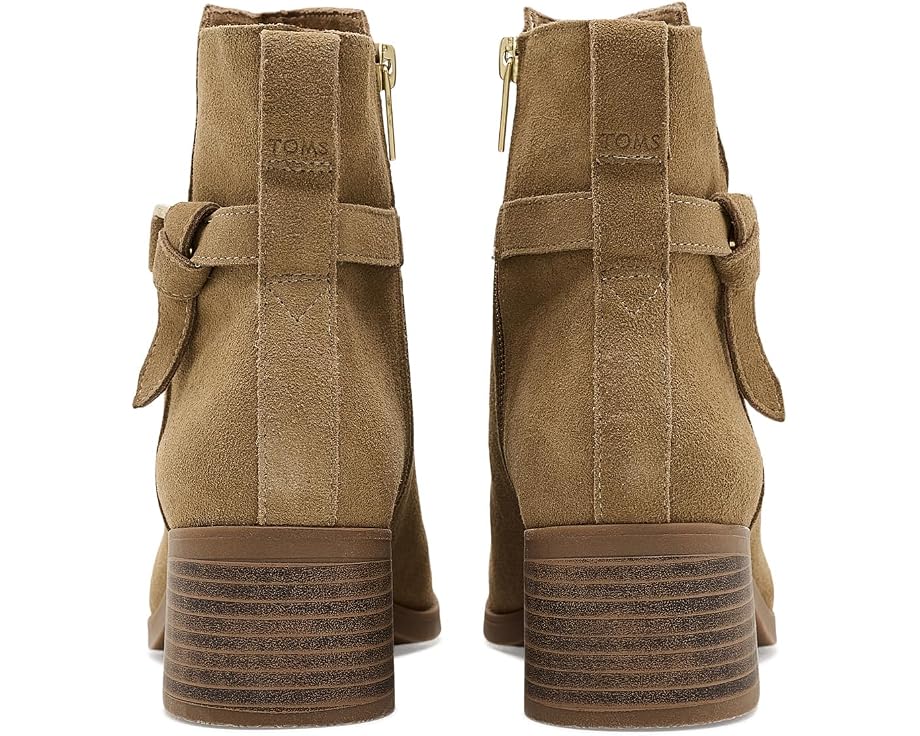 Ботинки TOMS Delilah Buckle на устойчивом каблуке