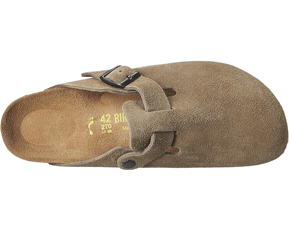 Клоги Birkenstock Boston из замши