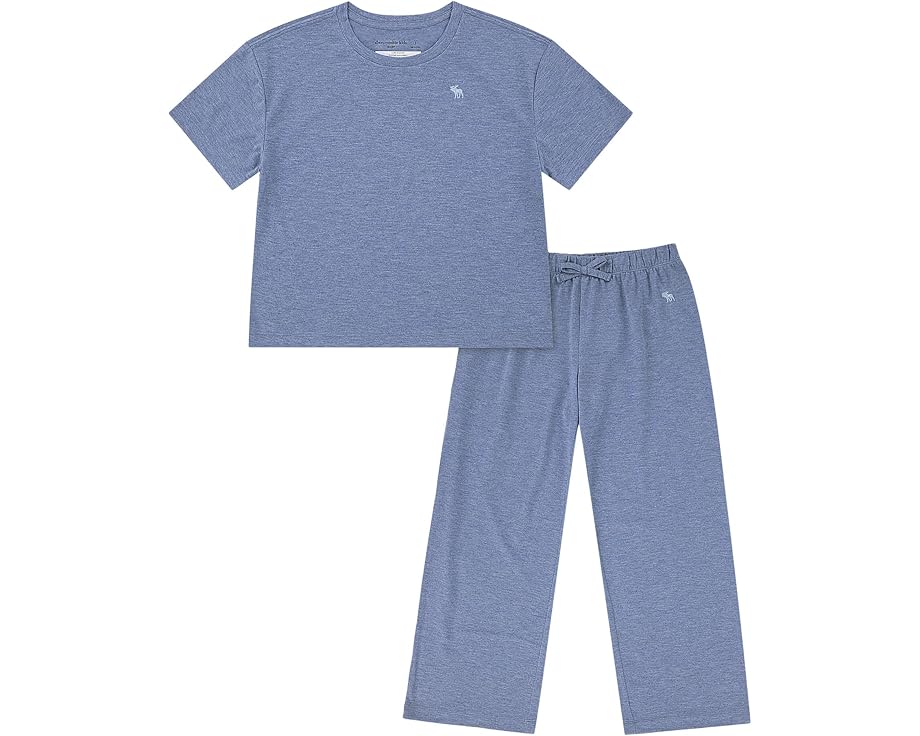 Пижамный комплект abercrombie kids из мягкого поли джерси с футболкой и штанами