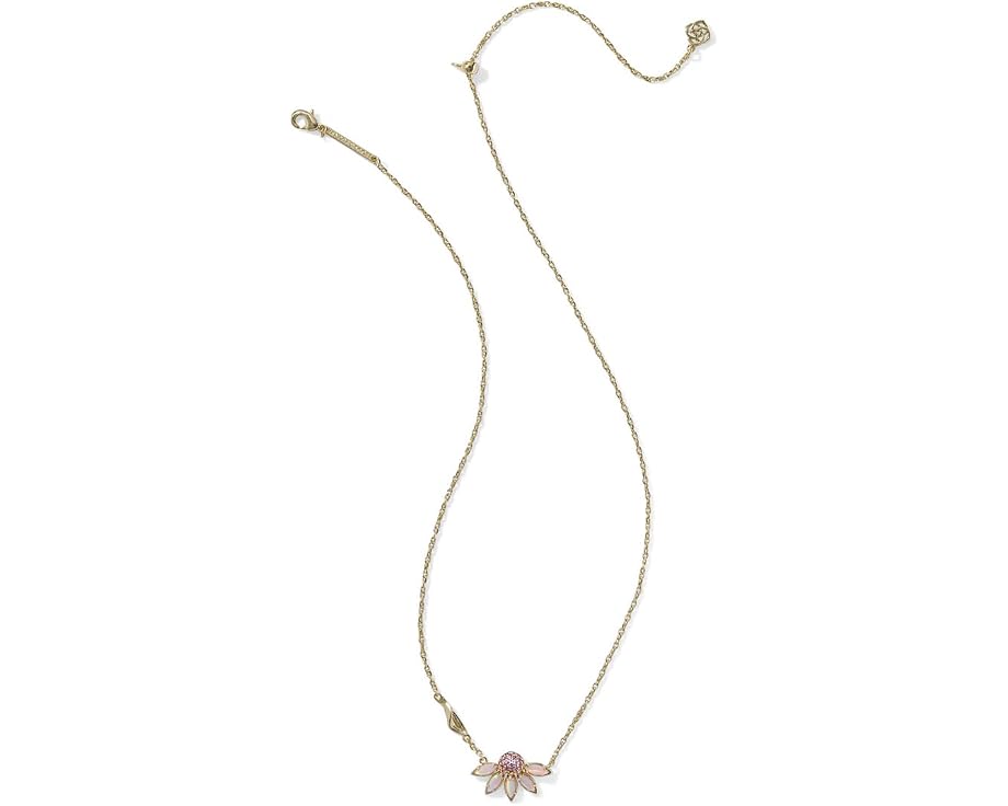 Подвеска Kendra Scott Anya Flower Short с цветочным узором