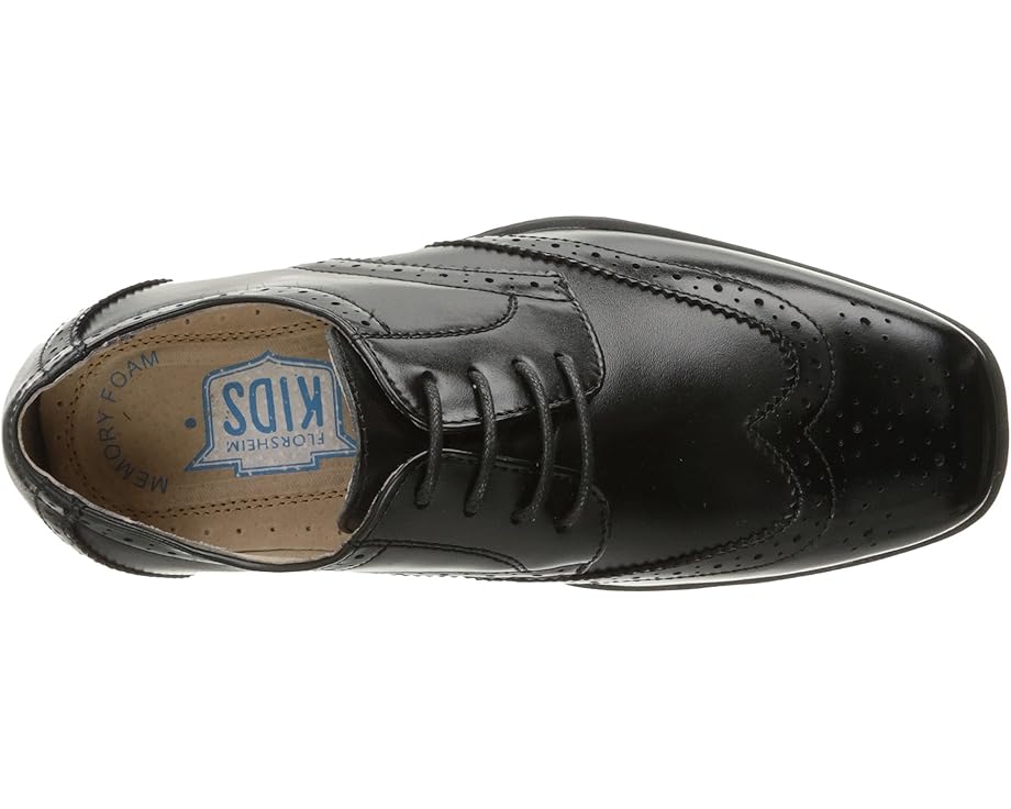 Детские оксфорды Florsheim Reveal Wingtip Jr. с перфорацией и подошвой из резины