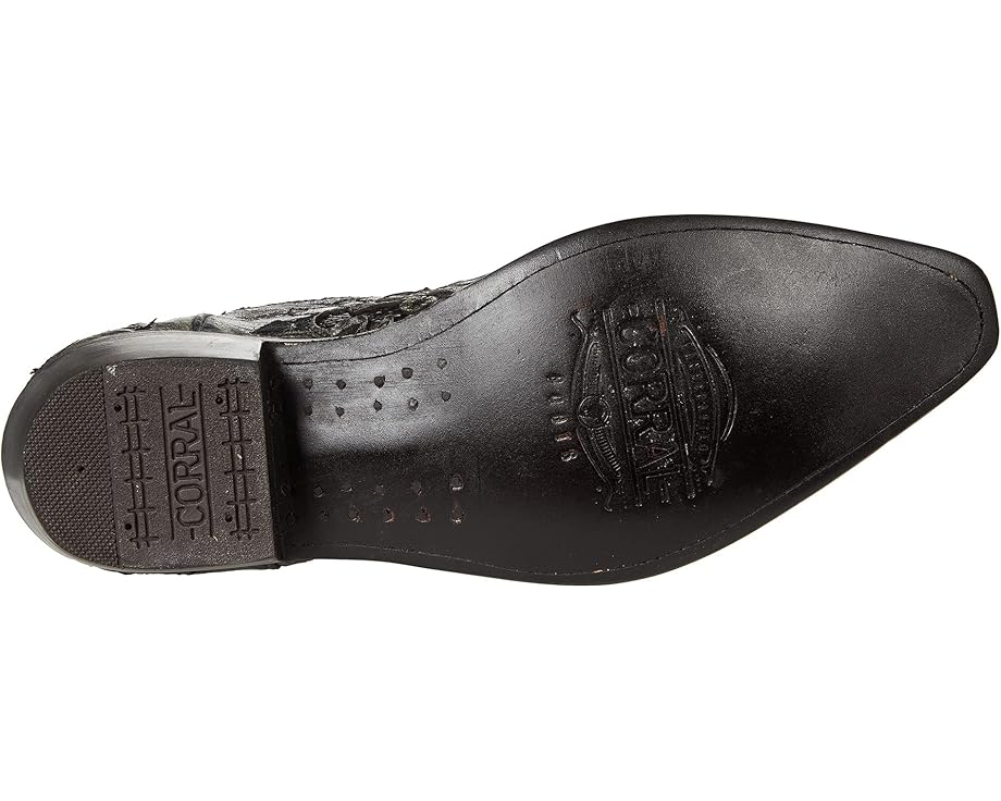 Сапоги A4116 от Corral Boots с зауженным носком и декоративным верхом