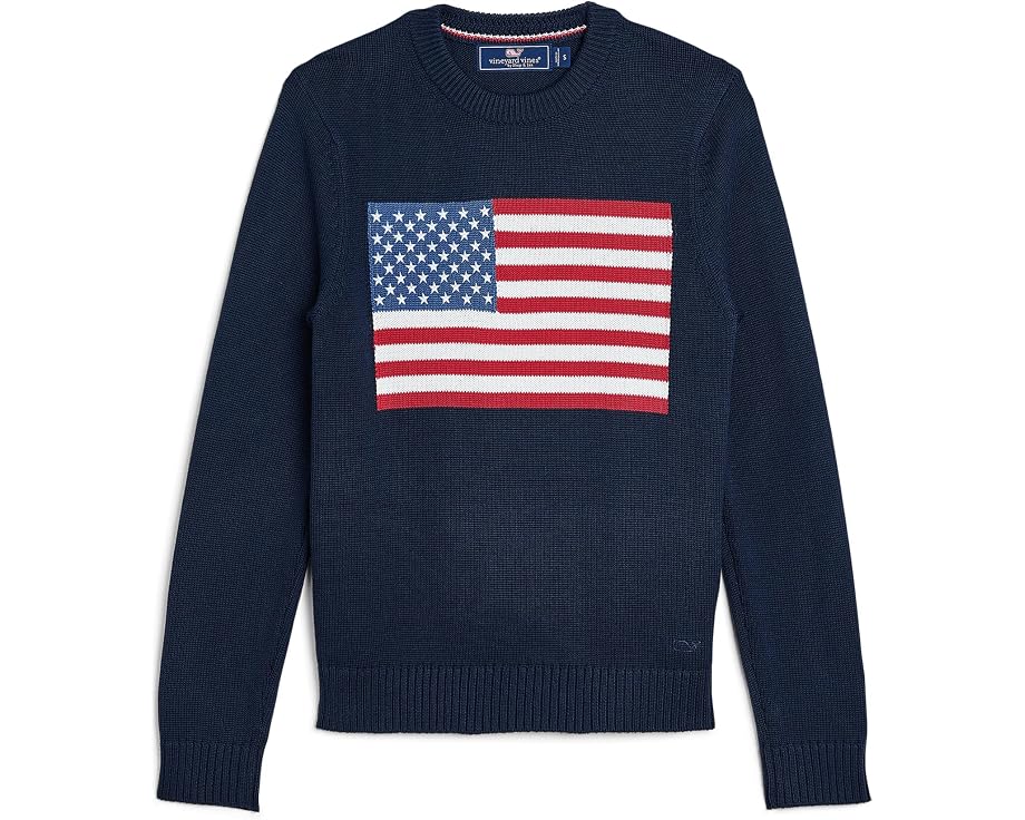 Vineyard Vines Детский свитер с американским флагом