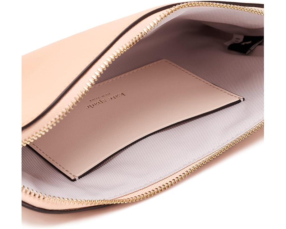 Средний ристреп Halo из мелкозернистой кожи с молнией Kate Spade New York