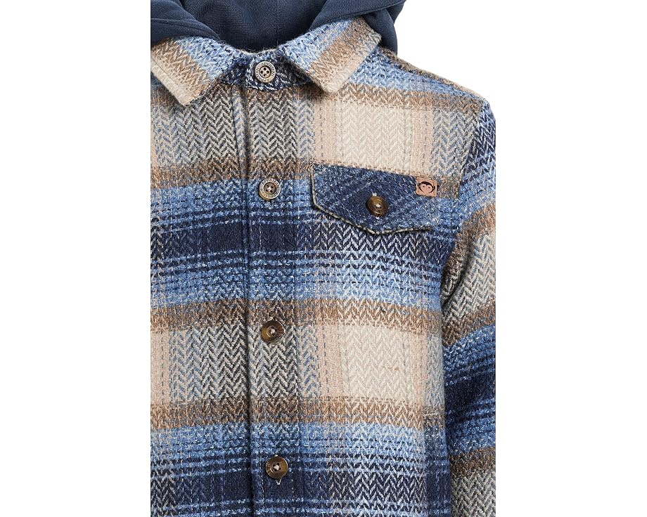 Детская рубашка Glen Hooded Shirt от Appaman Kids