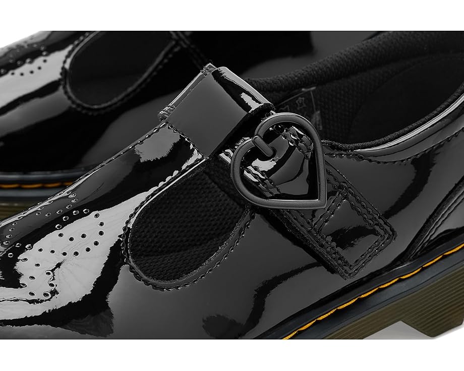 Туфли T-bar Dr. Martens Polley II Y для детей с перфорацией
