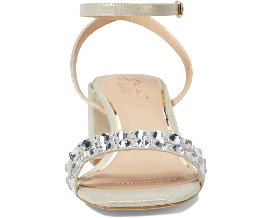 Туфли Jewel Badgley Mischka Honor на блочном каблуке с квадратным носком