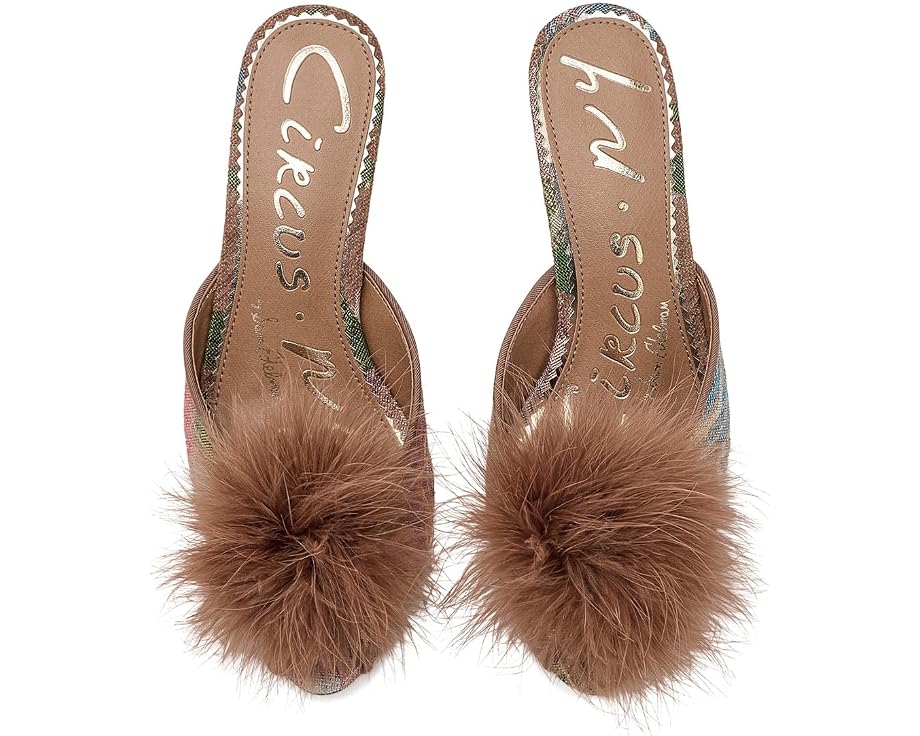 Босоножки Circus NY by Sam Edelman Glenda Fluff с перьями