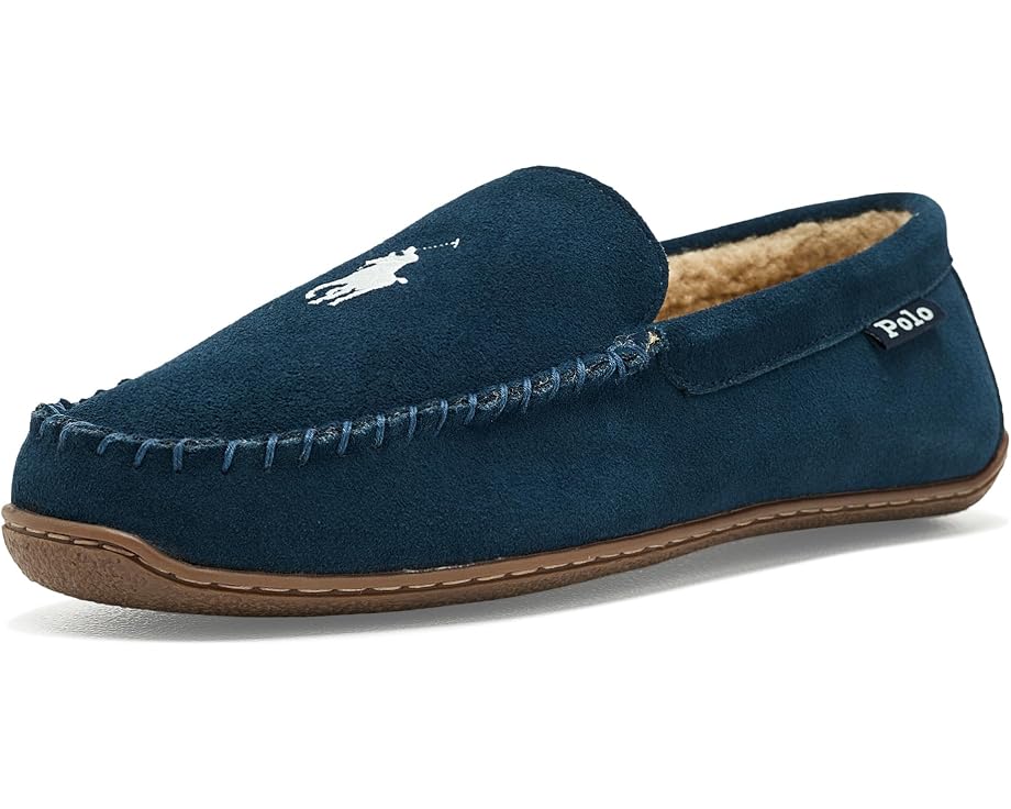 Домашние тапочки Polo Ralph Lauren Brenan Moccasin из кожи