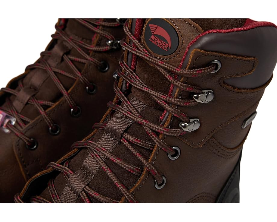 Avenger Work Boots Кованые ботинки Hammer 8 дюймов с защитой от проколов и влагозащитой