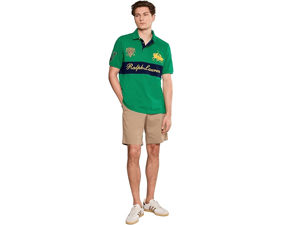 Шорты классические чинос Polo Ralph Lauren с вышивкой и стретчем