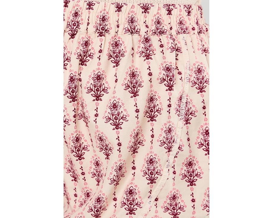 Шорты Free People Made You Blush Boxers с кружевной отделкой