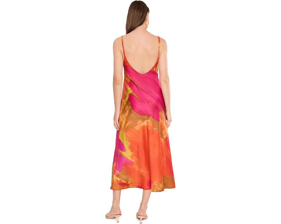 Natori платье Soleil Gown из принтованного шармеза