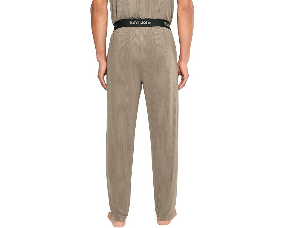 Tommy John пижамные брюки Second Skin Luxe Rib с карманами