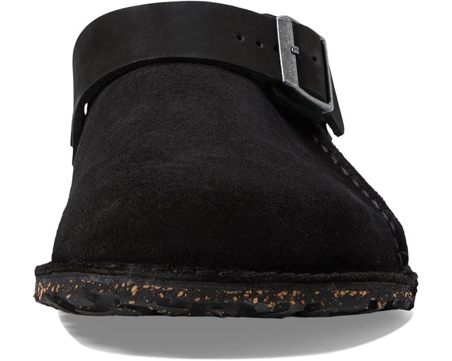 Клоги Birkenstock Lutry 365 из замши со стелькой из пробки