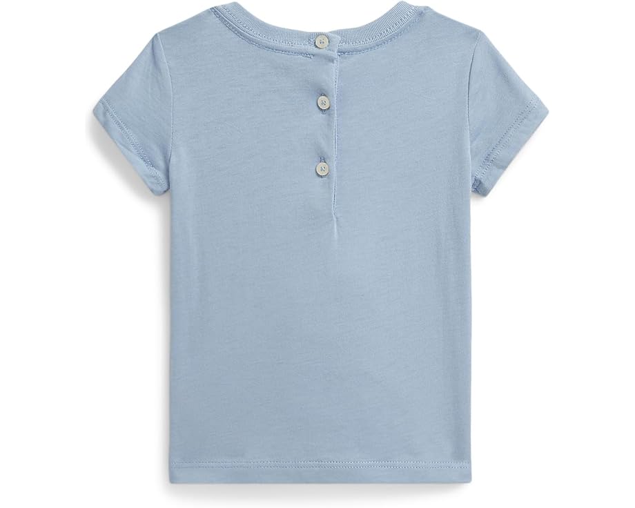 Футболка Polo Bear из хлопкового джерси для младенцев Polo Ralph Lauren Kids