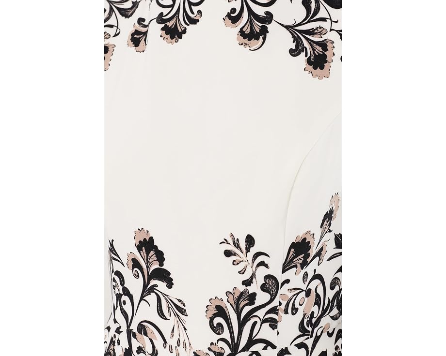 Placement Print Dress