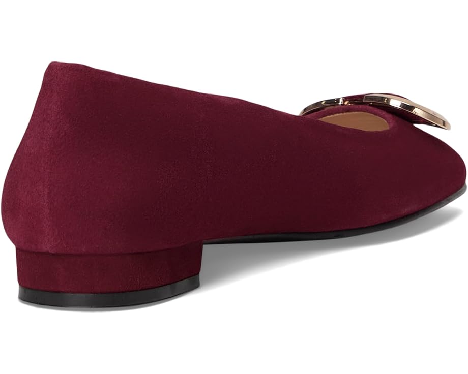 Туфли French Sole Pamela на невысоком каблуке из замши