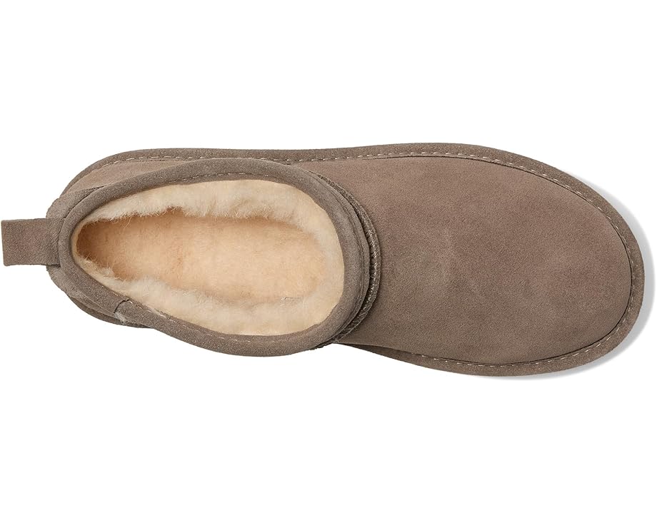 Сапоги Super Shorty Bearpaw из замши с овечьей шерстью и съемной стелькой