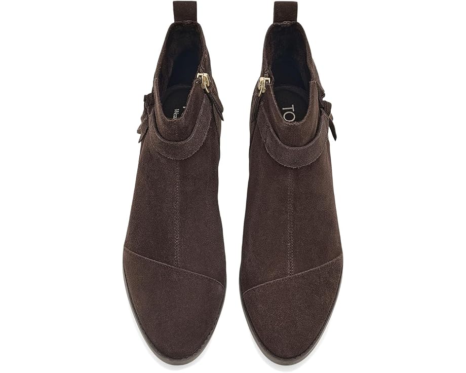 Ботинки TOMS Stacey с бахромой и замшевые