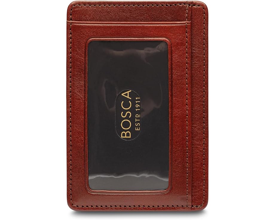 Картхолдер Bosca Old Leather с семью отделениями и RFID защитой