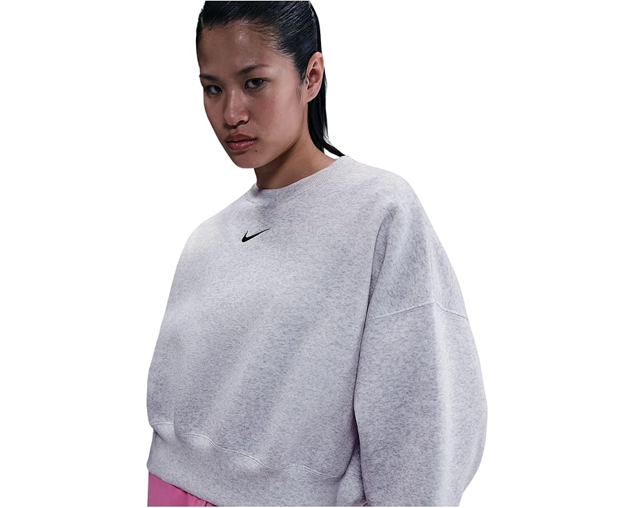 Оверсайз свитшот Nike Sportswear Phoenix Fleece с круглой горловиной