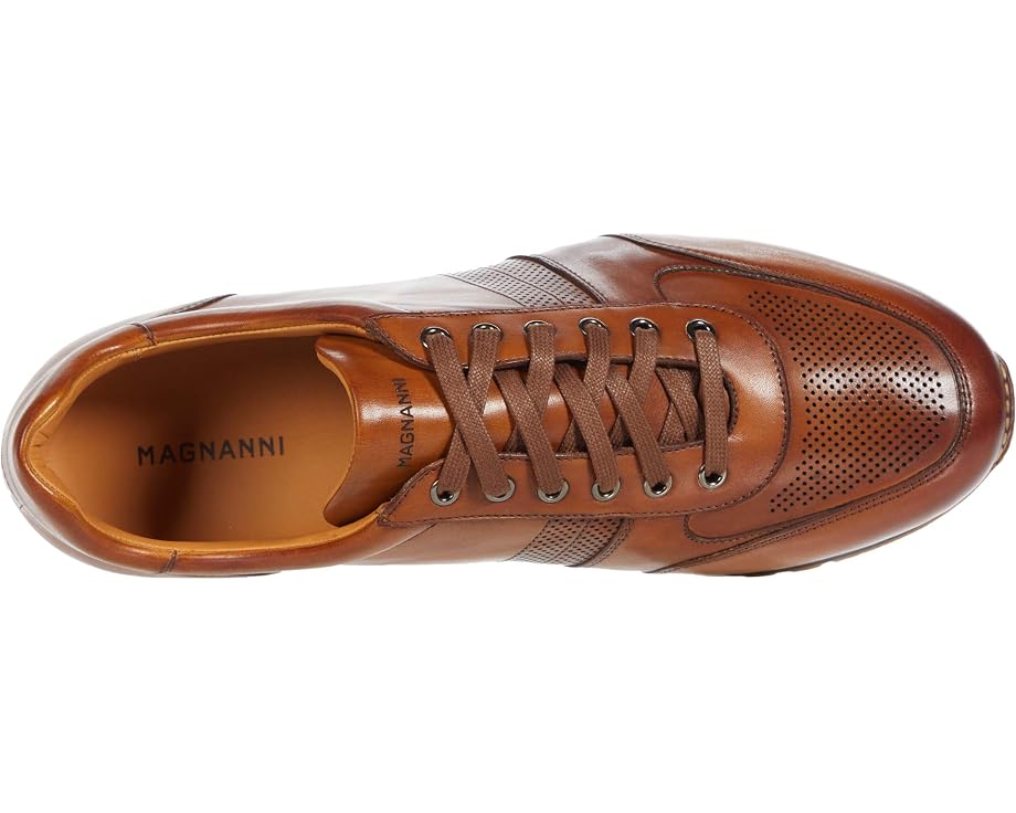 Magnanni кроссовки Lizandro из кожи с перфорацией