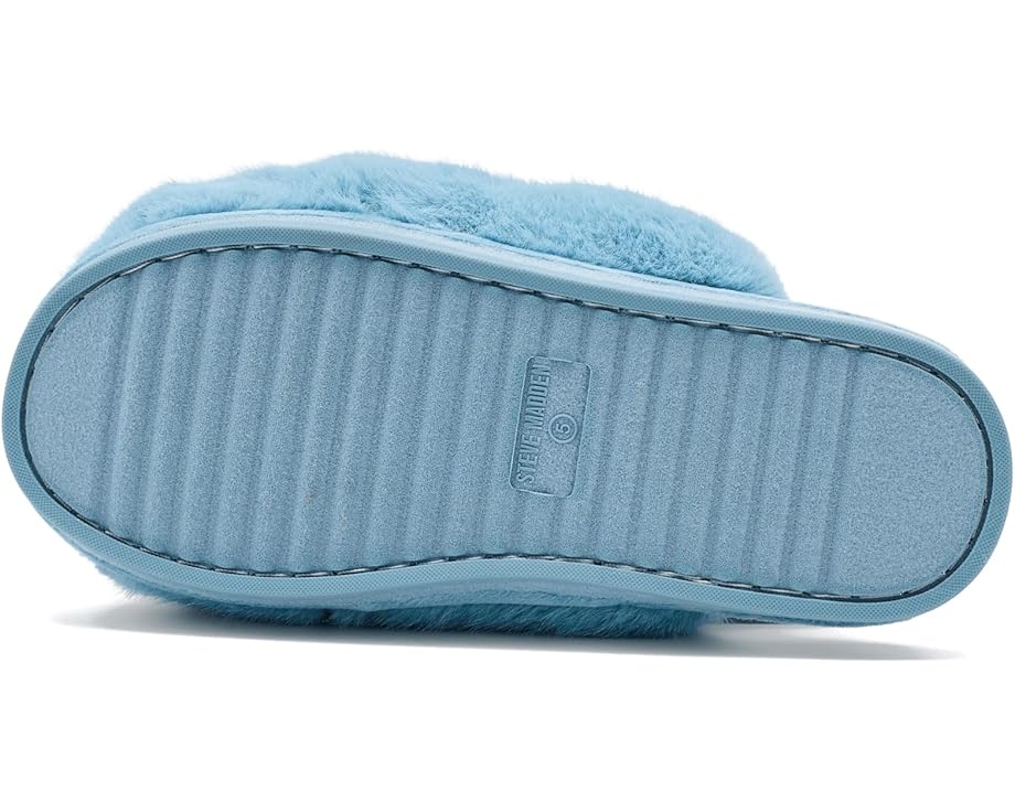 Детские тапочки Steve Madden Kids Poof из искусственного меха