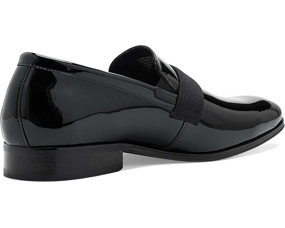 Florsheim Лоферы Tux Plain Toe Strap Slip-On в черном лаковом цвете