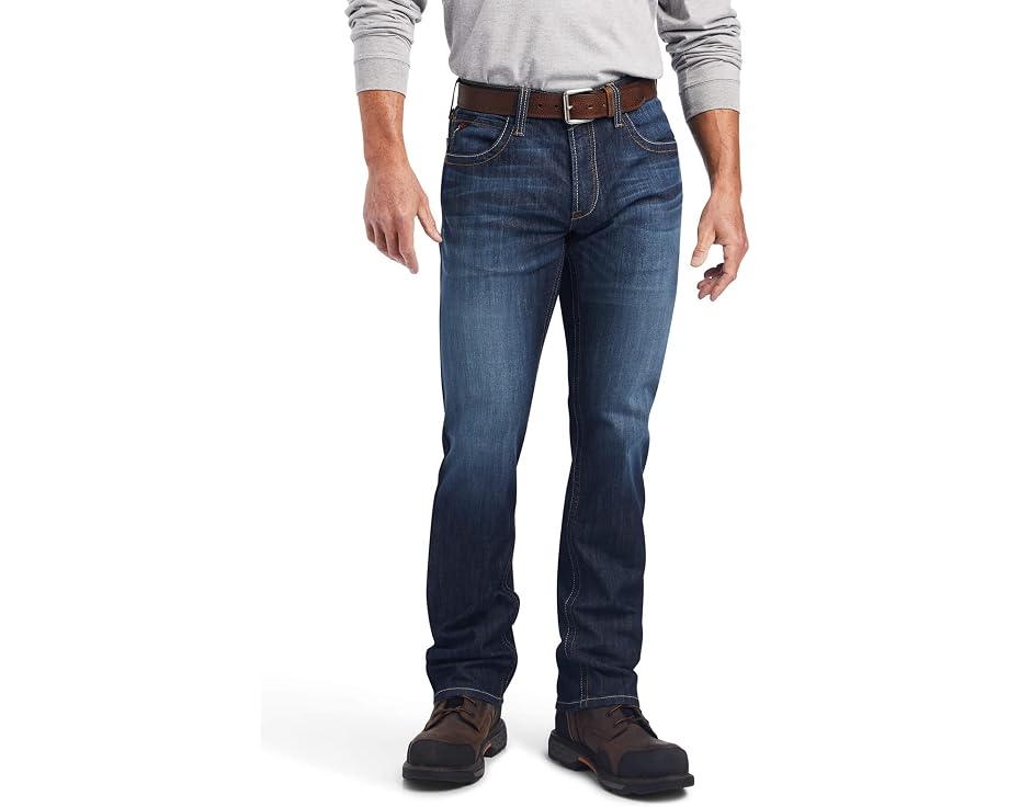 FR M5 DuraLight Stretch Basic Straight Leg Jeans in Lassen
