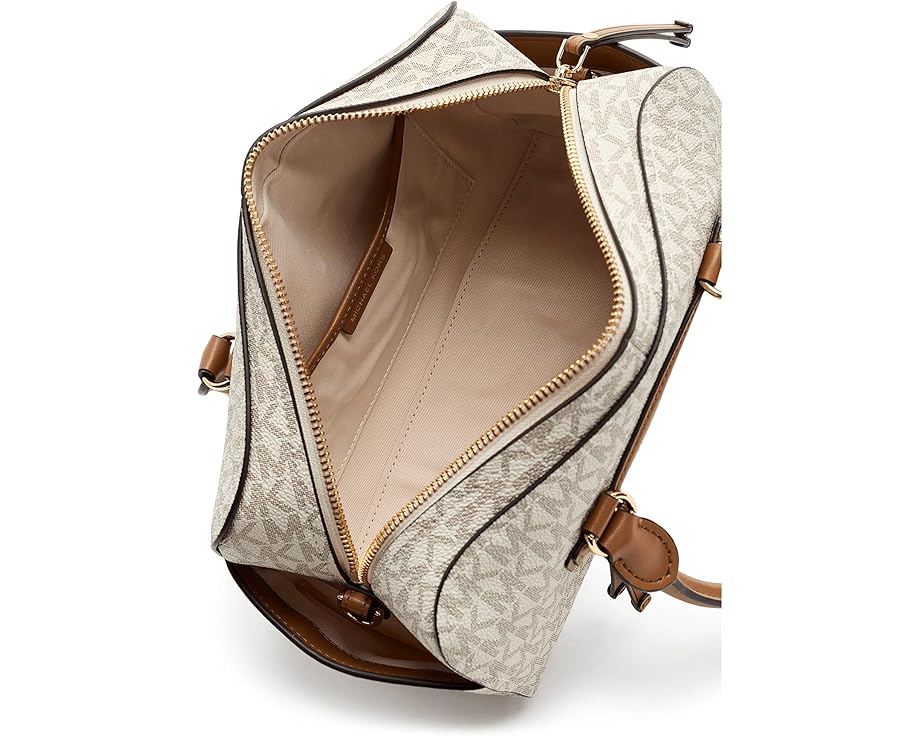 Сумка MICHAEL Michael Kors Jet Set Travel Extra Small Duffle через плечо с принтом лого