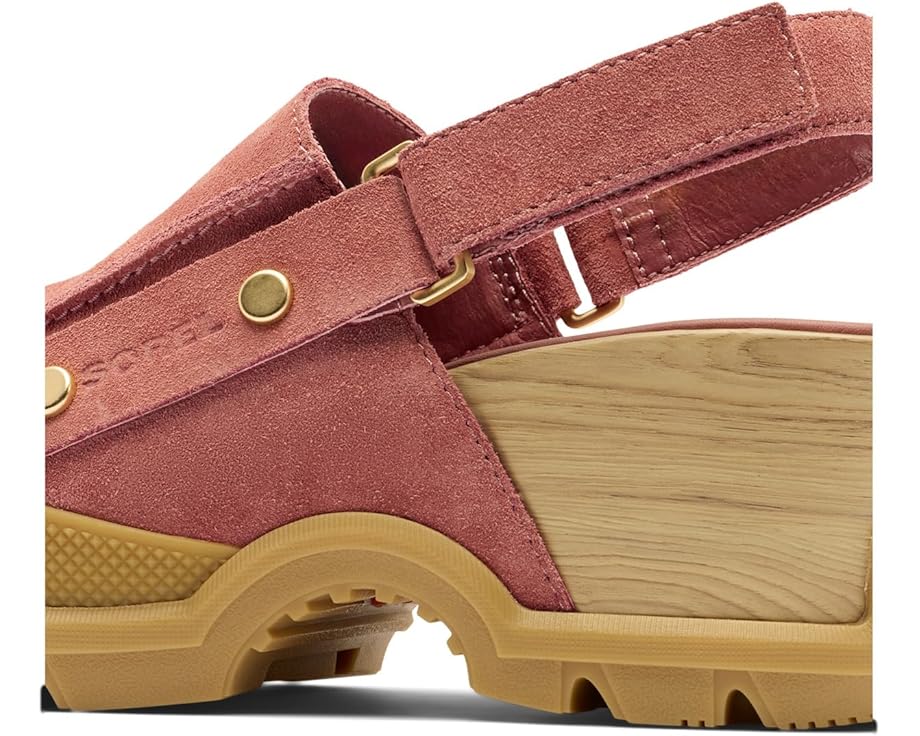 Клоги SOREL Roam’N Clog RBR из гладкой кожи с регулируемой липучкой