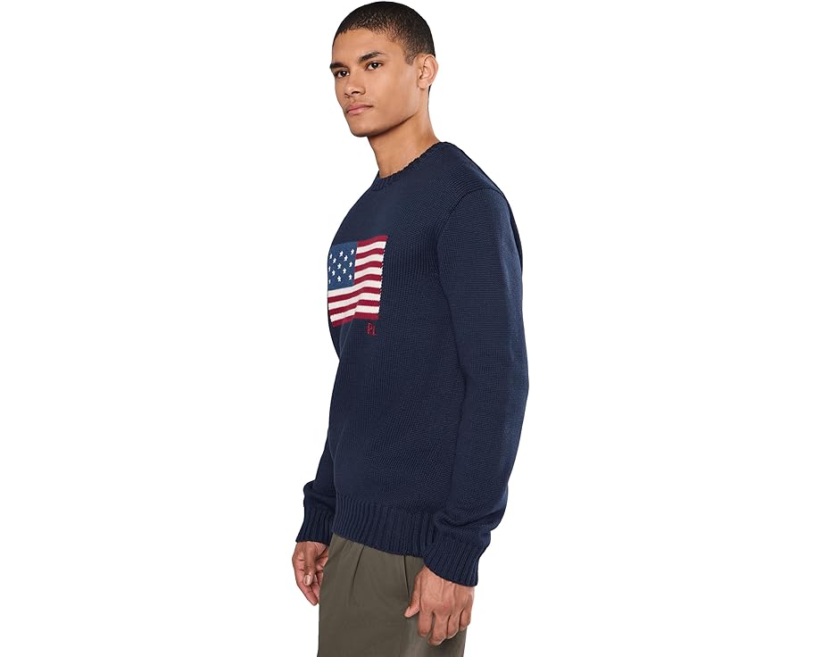 Свитер The Iconic Flag от Polo Ralph Lauren с историческим флагом США