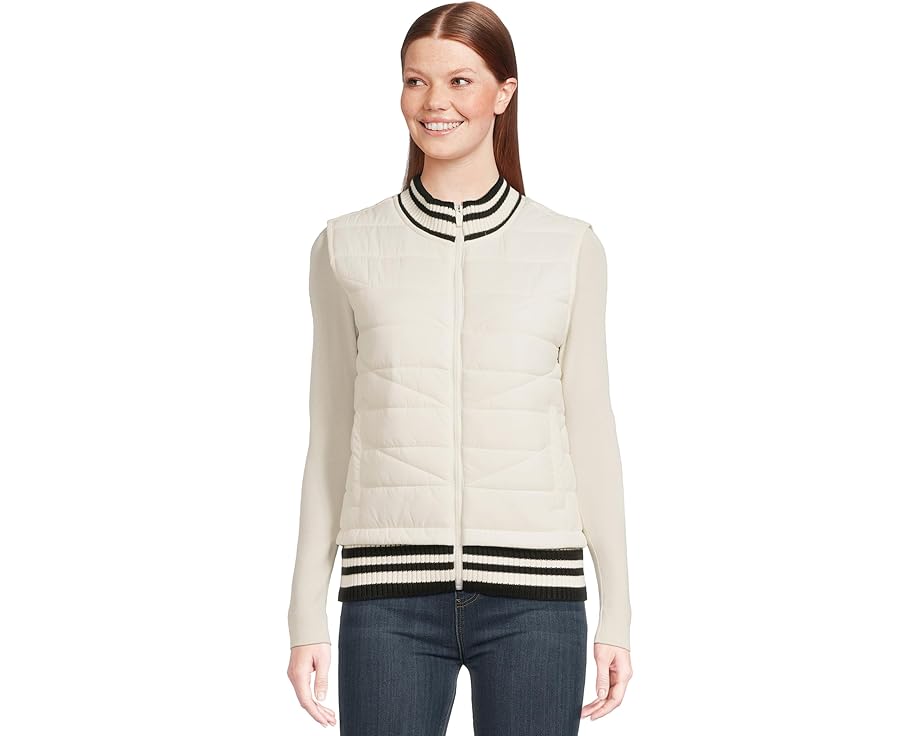 Безрукавка Liverpool Los Angeles Sleeveless Quilted Front Full Zip Sweater Vest