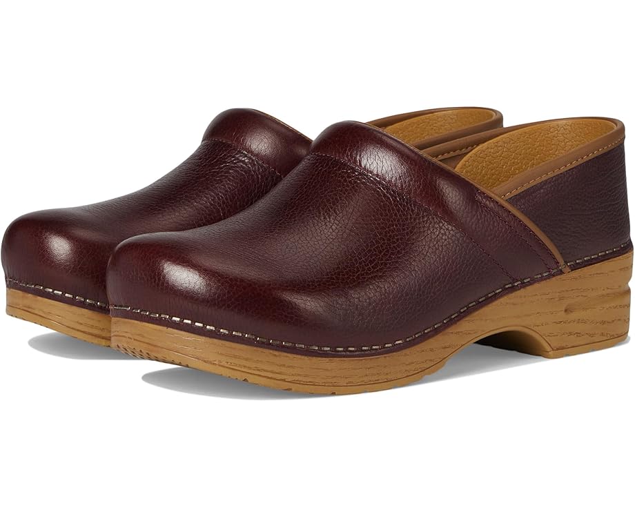Клоги Dansko Professional с каблуком-рокером и кожаным верхом