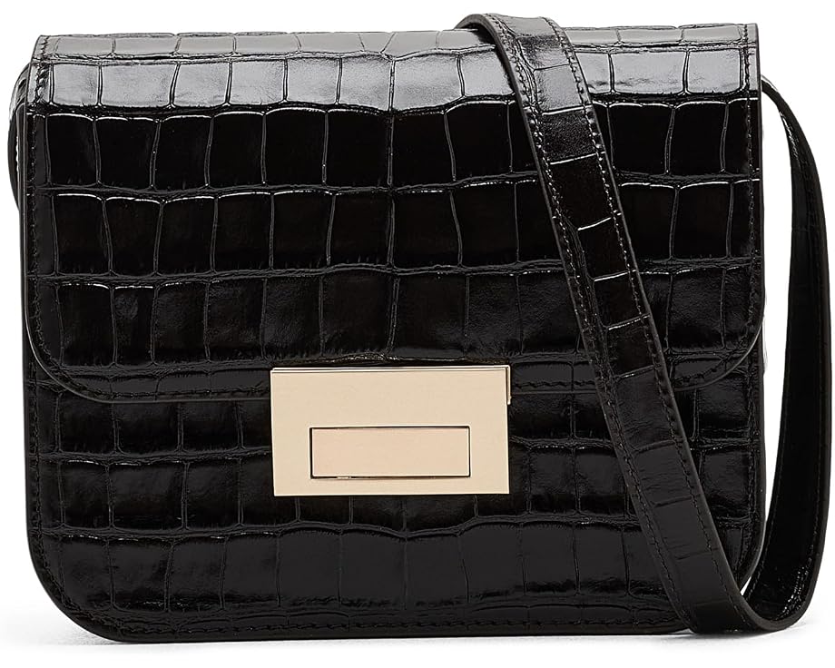 Desi Leather Flap Crossbody