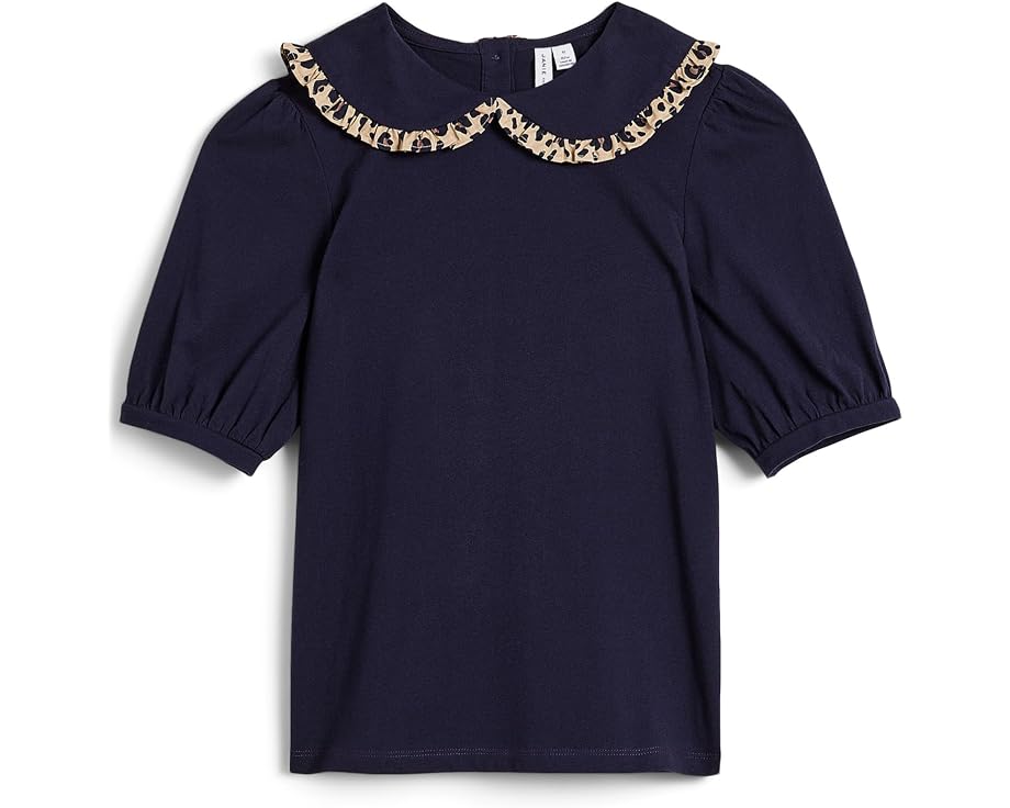 Animal Print Collar Top (Toddler/Little Kid/Big Kid)