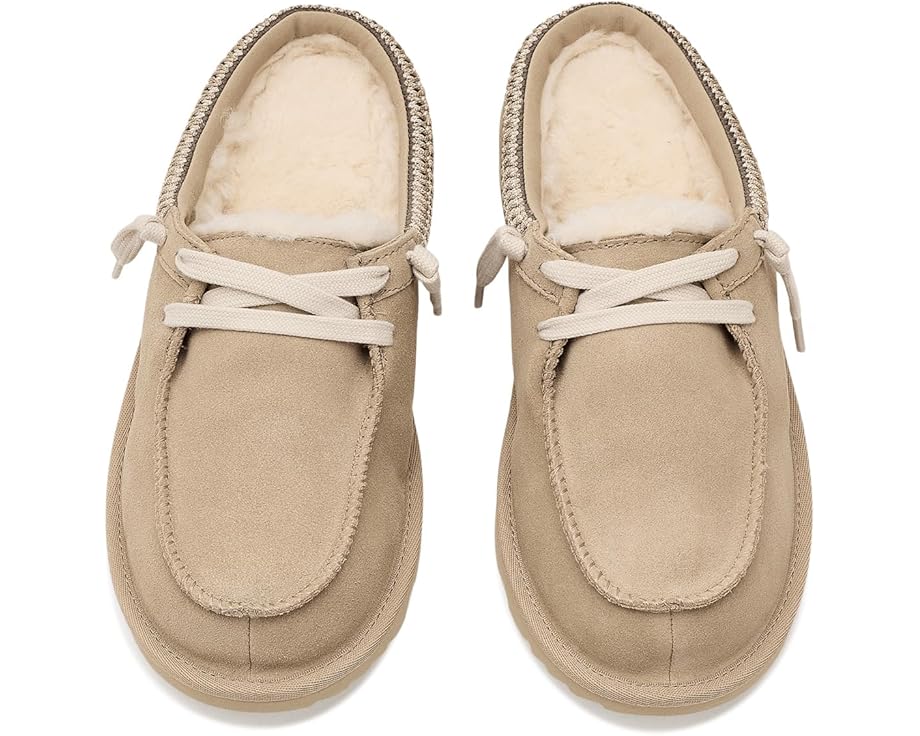 Детские тапочки UGG Kids Tasman Mule с подкладкой UGGplush и подошвой из сахарного тростника