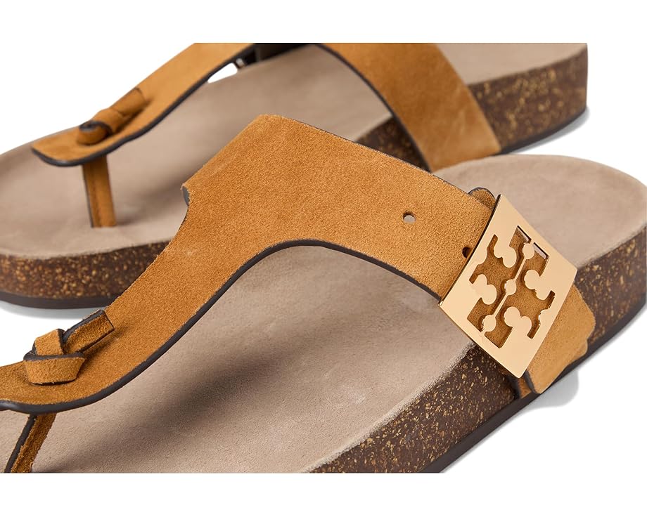 Шлепанцы Tory Burch Mellow Thong с верхом из мягкой замши
