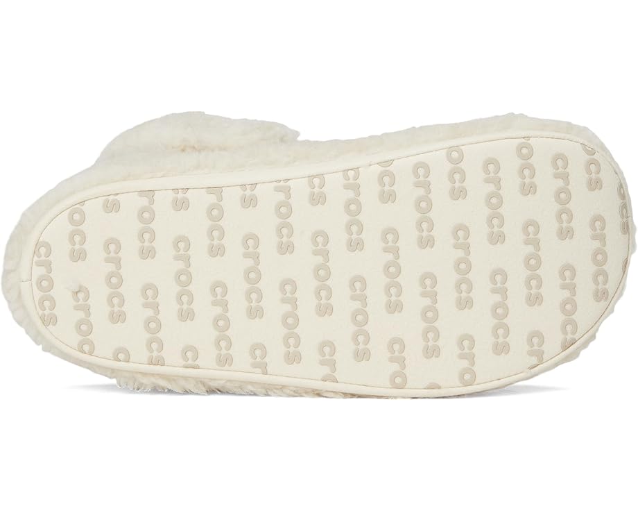 Уютные тапочки Crocs Classic Cozzzy с искусственным мехом и противоскользящей подошвой