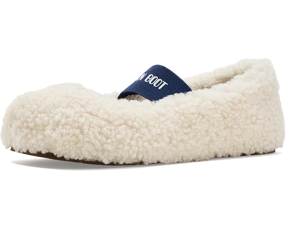 Балетки Shearling Ballerina на плоской подошве от MOON BOOT