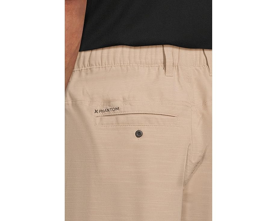 Шорты Hurley Phantom Slub 18 дюймов (46 см) с 3/4 эластичным поясом