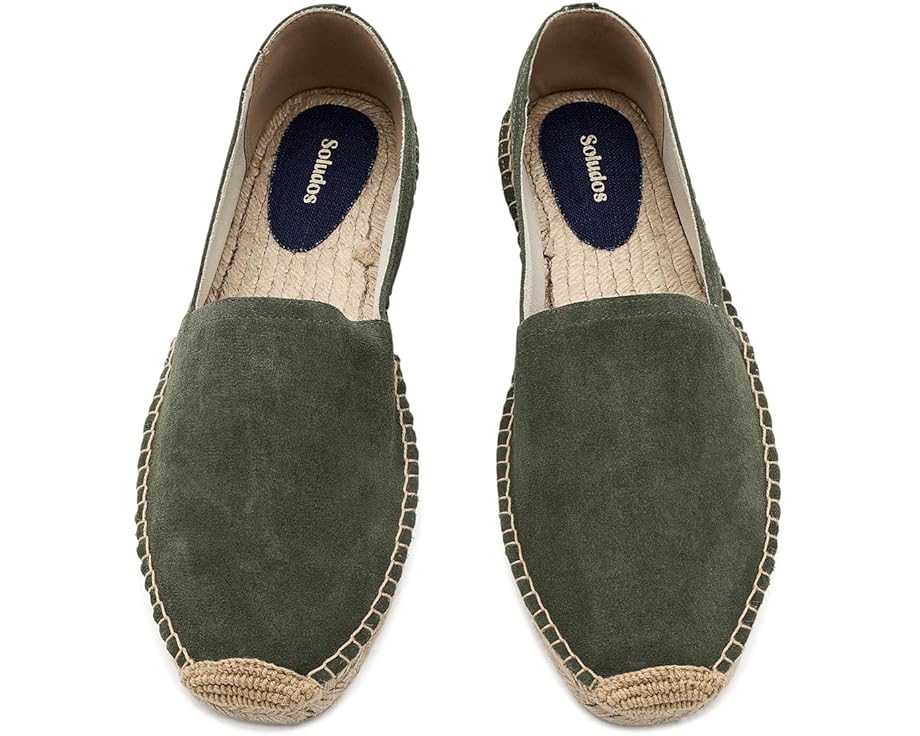 Кеды Soludos Suede Original Espadrille из замши на джутовой подошве