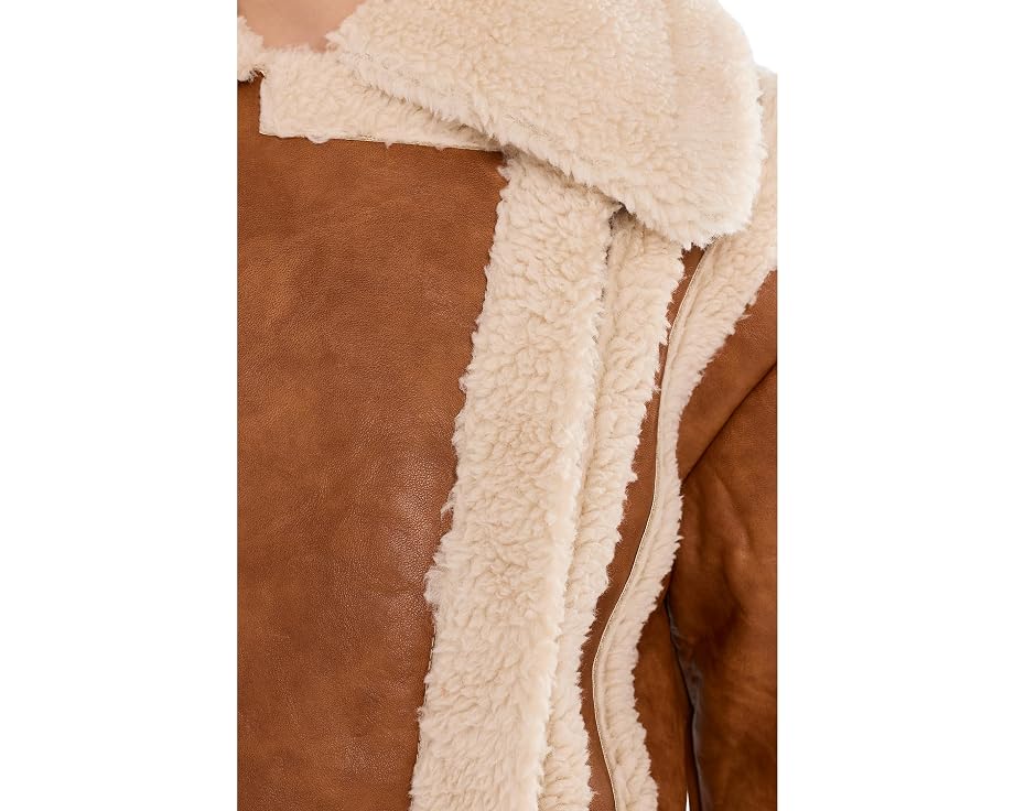 Куртка Laurel Canyon Jacket из экокожи с мехом от Show Me Your Mumu