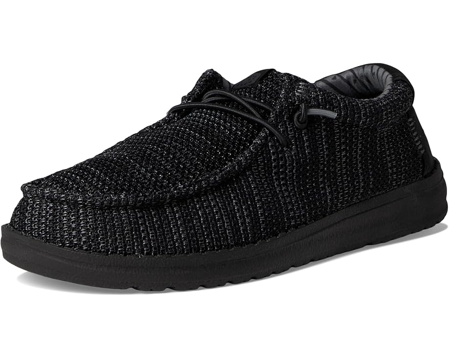 Детские слипоны Hey Dude Wally Stretch Sox с технологией Flex & Fold и съемной стелькой