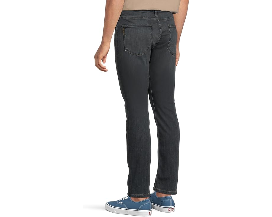Джинсы Paige Federal Transcend Slim Straight Fit в оттенке Justinson с премиум стрейчем